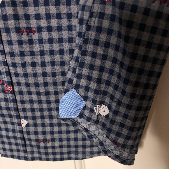 Cremieux Classics Men's Long Sleeve Shirt Slim Fit Size Medium 100% Cotton NWT - Picture 10 of 11